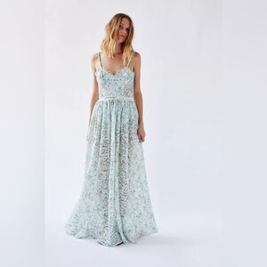 NWT For Love & Lemons Cecelia Maxi Dress
